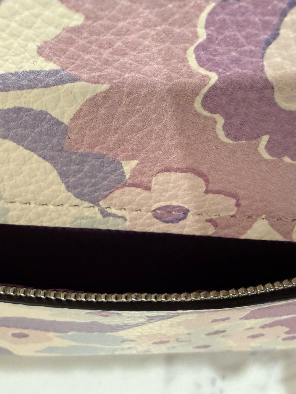 Coach medium Rowan Purple Multi Floral - Picture 6 of 10